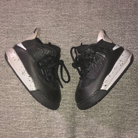 Jordan Other - Nike Air Jordan Dub Zero Toddler Basketball Shoes Black Youth 4C